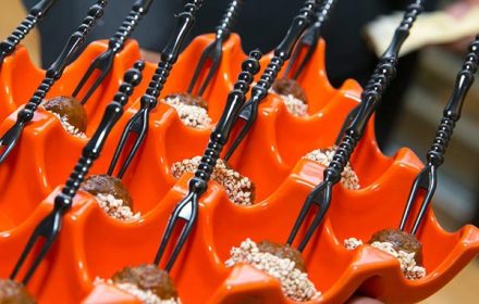 Chef Joshua Crane Turkey Meatball Mole