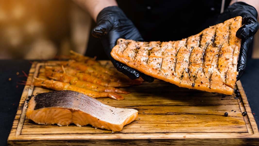 smoked salmon tail fillet smoked salmon tail fillet