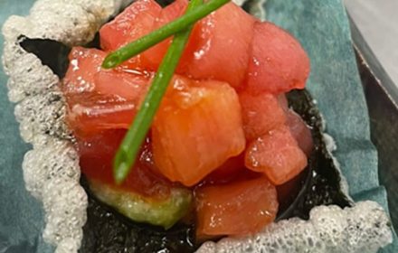 Chef Irene Yllanes Sushi Dish