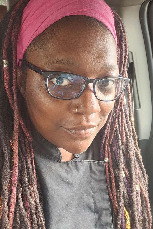 Selfie photo of Chef Ashley Stewart