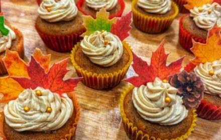 Autumn Cupcakes Desserts by Chef Michelle Reha