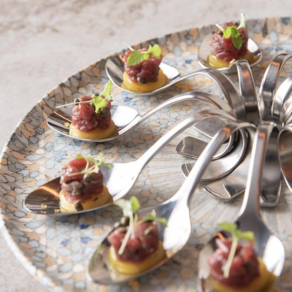 kerem engin canape bites canape spoons appetizer made by kerem engin